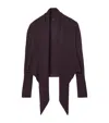 Allsaints Womens Oxblood Red Wasson Pirate Multi-wear Merino-wool Cardigan In Burgundy