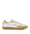 Allsaints Metallic-leather Thelma Sneakers In Multi
