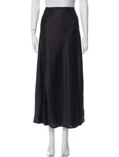 Pre-owned Allsaints Midi Length Skirt In Black
