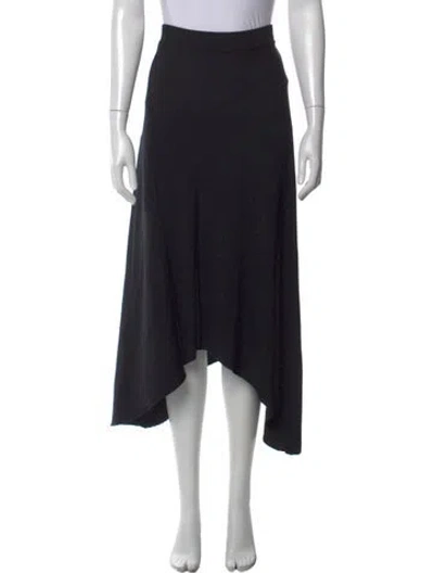 Pre-owned Allsaints Midi Length Skirt In Black
