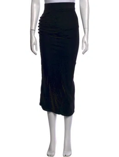 Pre-owned Allsaints Midi Length Skirt In Black