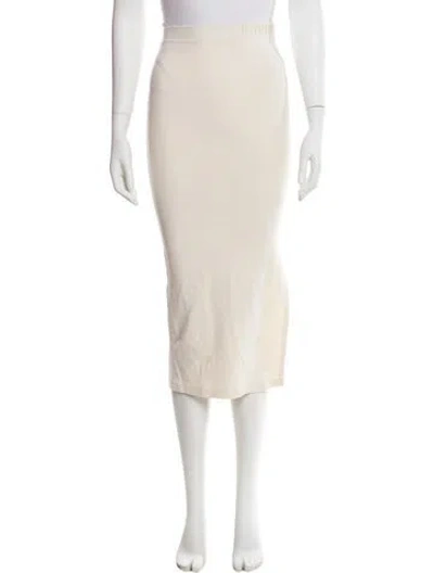 Pre-owned Allsaints Midi Length Skirt In Neutral