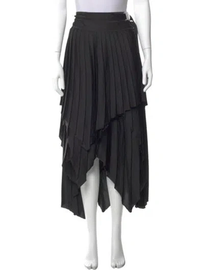 Pre-owned Allsaints Midi Length Skirt W/ Tags In Black
