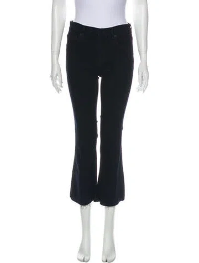 Pre-owned Allsaints Mid-rise Wide Leg Jeans In Blue