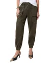 Allsaints Frieda Cargo Pants In Khaki Green