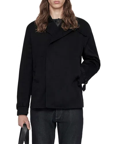 Allsaints Organic Cotton Milford Jacket In Black