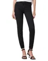 Allsaints Miller Corduroy Skinny Jeans In Black