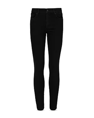 Allsaints Miller Size Me Skinny Jeans In Black