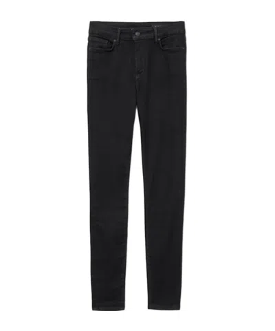 Allsaints Miller Slim Jeans In Black