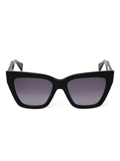 Allsaints Minerva Sonnenbrille In Black