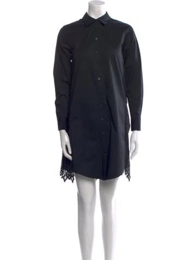 Pre-owned Allsaints Mini Dress In Black