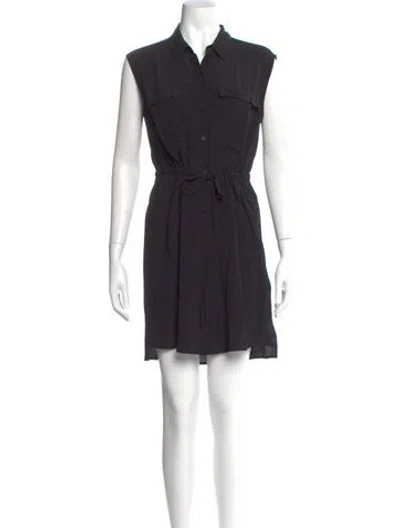 Pre-owned Allsaints Mini Dress In Black
