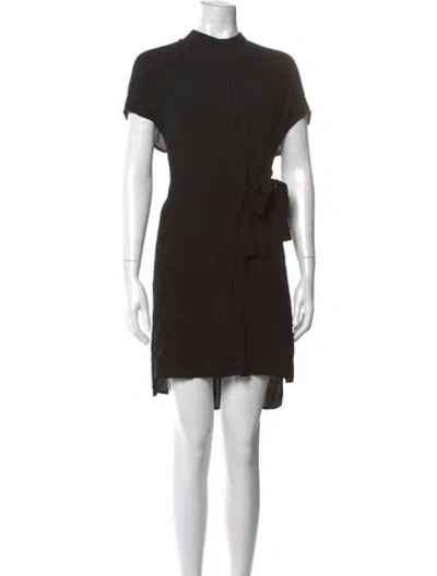 Pre-owned Allsaints Mini Dress In Black