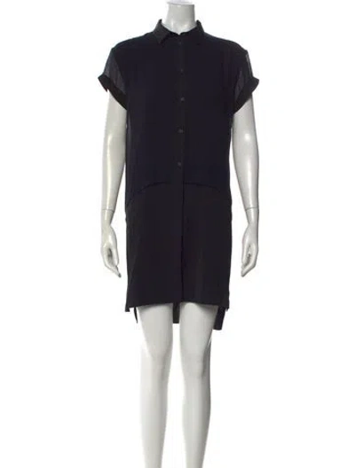 Pre-owned Allsaints Mini Dress In Black