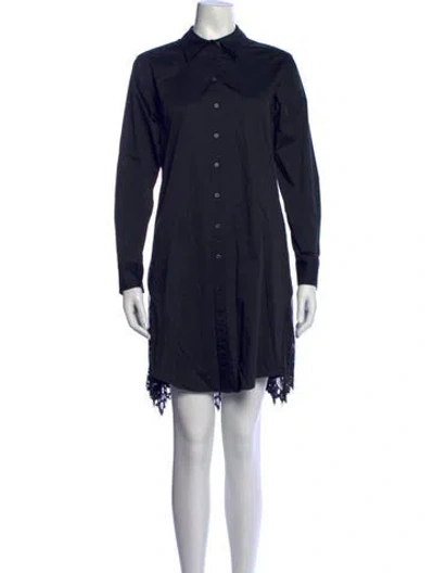 Pre-owned Allsaints Mini Dress In Blue