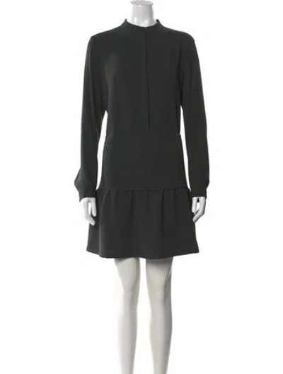 Pre-owned Allsaints Mini Dress In Gray