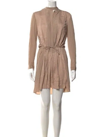 Pre-owned Allsaints Mini Dress In Pink
