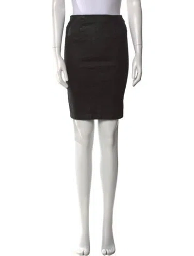Pre-owned Allsaints Mini Skirt In Black