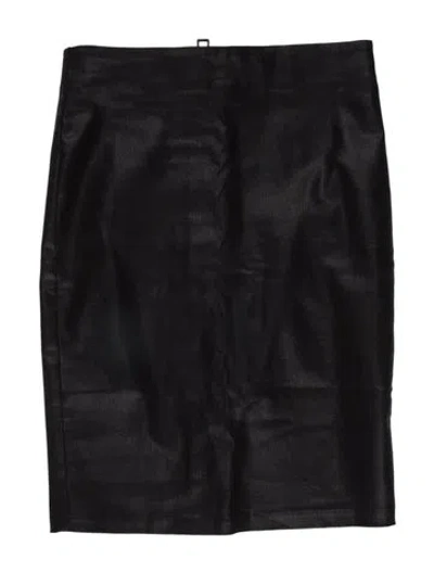 Pre-owned Allsaints Mini Skirt In Black