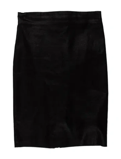 Pre-owned Allsaints Mini Skirt In Black