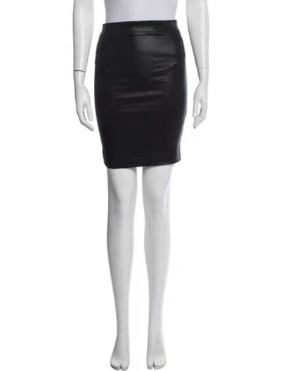 Pre-owned Allsaints Mini Skirt In Black