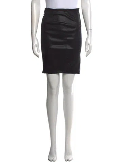 Pre-owned Allsaints Mini Skirt In Black