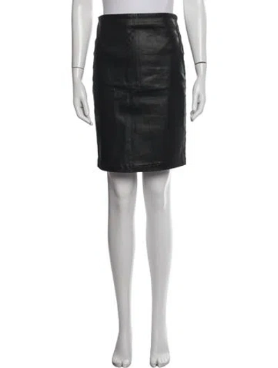 Pre-owned Allsaints Mini Skirt In Black