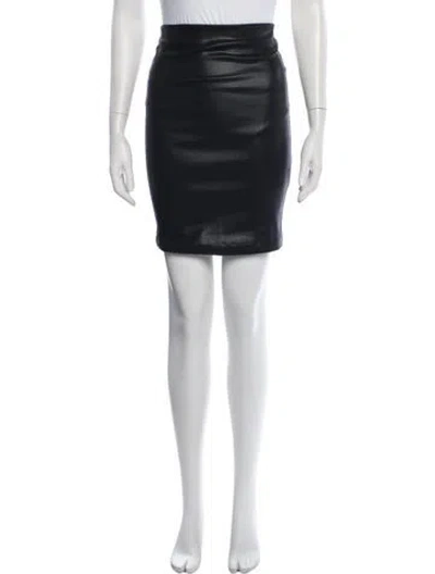 Pre-owned Allsaints Mini Skirt In Black