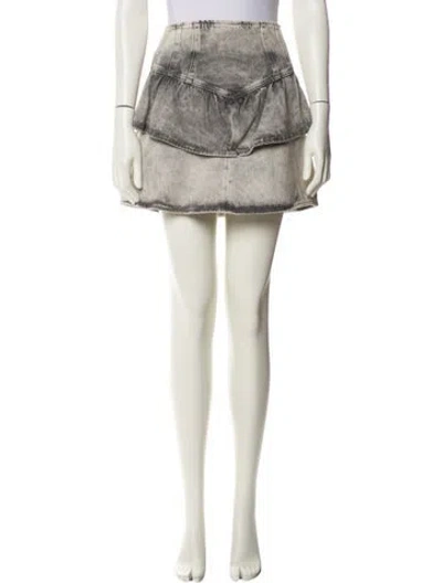 Pre-owned Allsaints Mini Skirt In Multi