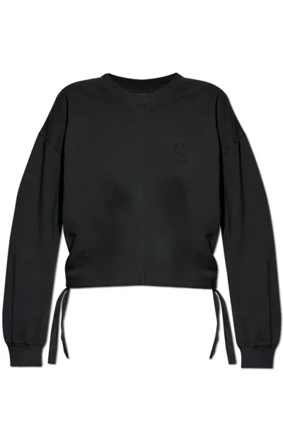 Allsaints Mira Relaxed Fit Sweatshirt In Black