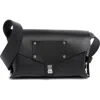 Allsaints Miro Leather Satchel In Black