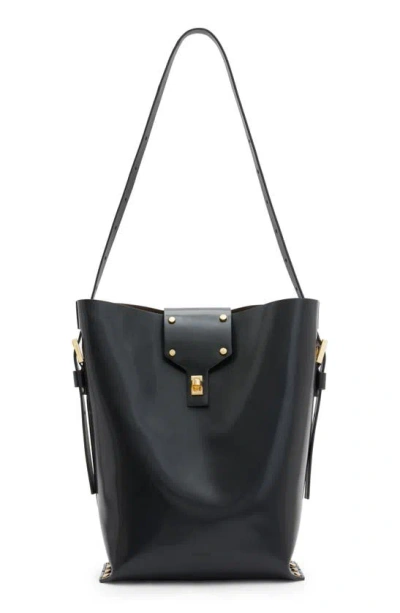 Allsaints Miro Shoulder Bag In Black