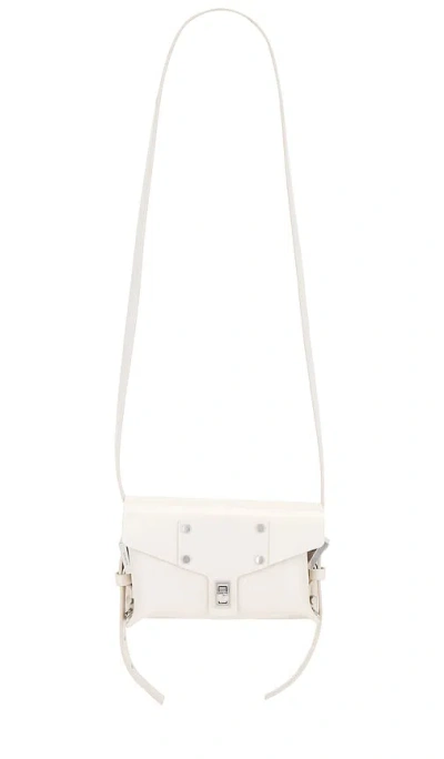 Allsaints Miro Mini Crossbody In Desert White