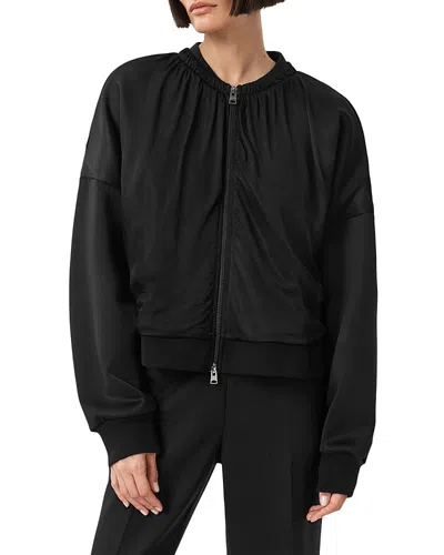 Allsaints Mirri Bomber Jacket In Black
