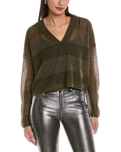 Allsaints Misha Top In Green