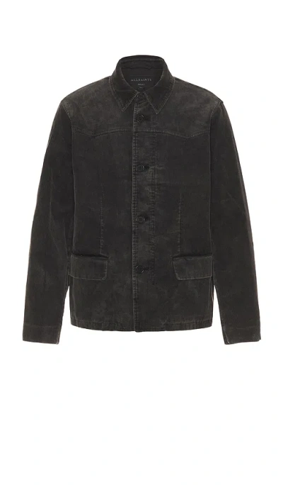 Allsaints Mission Jacket In Black