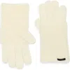 Allsaints Mixed Stitch Gloves In Neutral