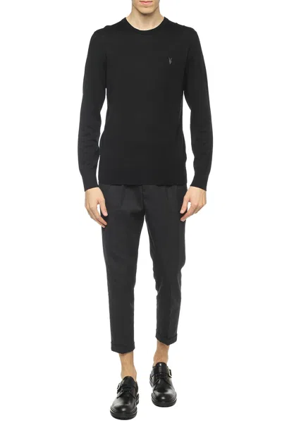 ALLSAINTS ALLSAINTS 'MODE' LOGO-EMBROIDERED SWEATER