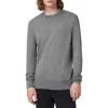 Allsaints Mode Regular Fit Merino Wool Sweater In Fossil Grey