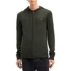 Allsaints Mode Merino Wool Hoodie In Grange Green