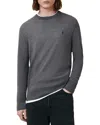 Allsaints Mode Regular Fit Merino Wool Sweater In Monument Grey