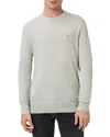 Allsaints Mode Regular Fit Merino Wool Sweater In Slate Green