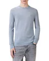 Allsaints Mode Regular Fit Merino Wool Sweater In Willow Blue