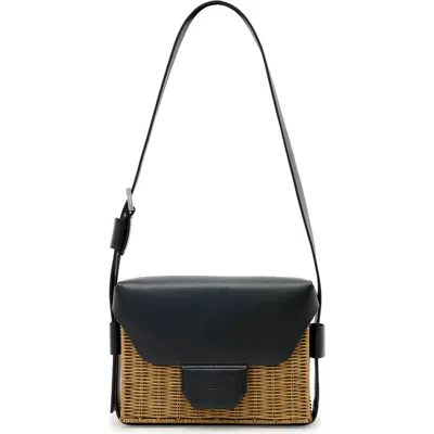ALLSAINTS ALLSAINTS MONIQUE WICKER SHOULDER BAG