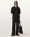 Allsaints Mori Mid Rise Cotton Trousers