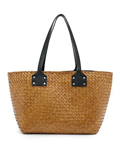 ALLSAINTS MOSLEY STRAW TOTE