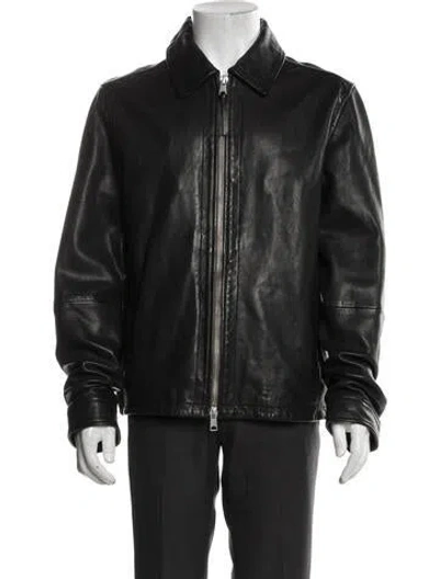 Pre-owned Allsaints Moto Jacket In Black