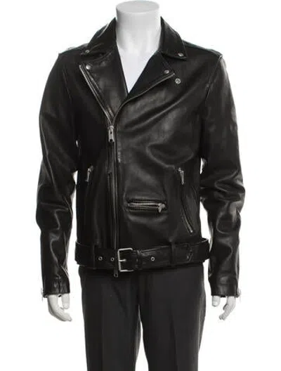 Pre-owned Allsaints Moto Jacket In Black