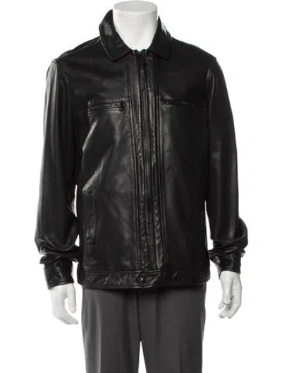 Pre-owned Allsaints Moto Jacket W/ Tags In Brown