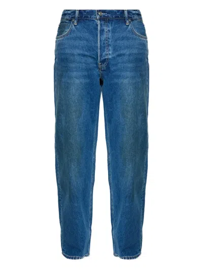 Allsaints Mullen Five-pockets Jeans In Blue